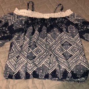 off the shoulder top